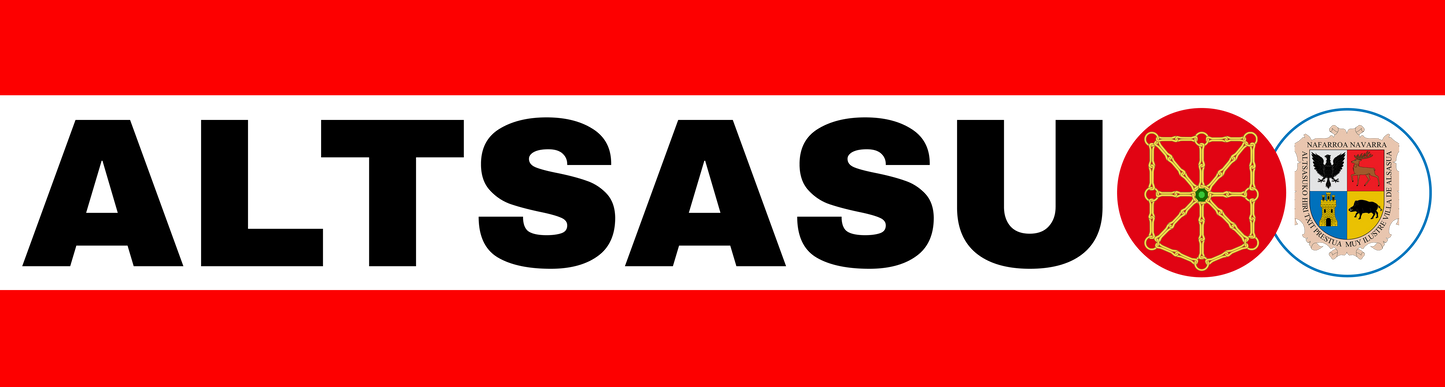 Alsasua / Altasu - Camiseta clásica de fiestas