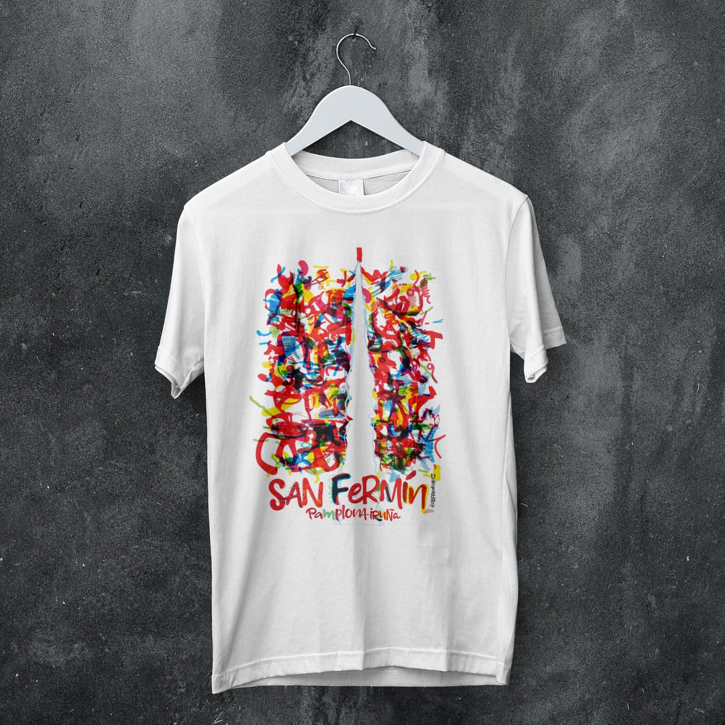 El 6 a las 12:00 - Camiseta San Fermín 2025