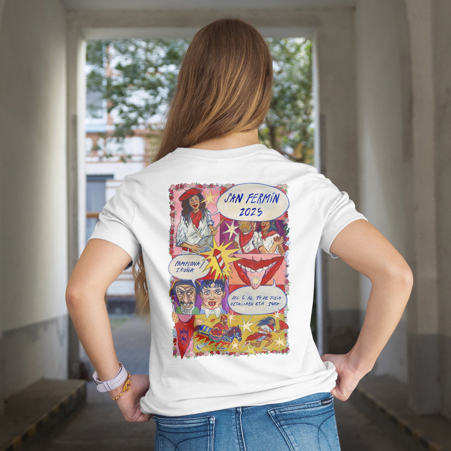 Andrea Ganuza - Camiseta San Fermín 2025