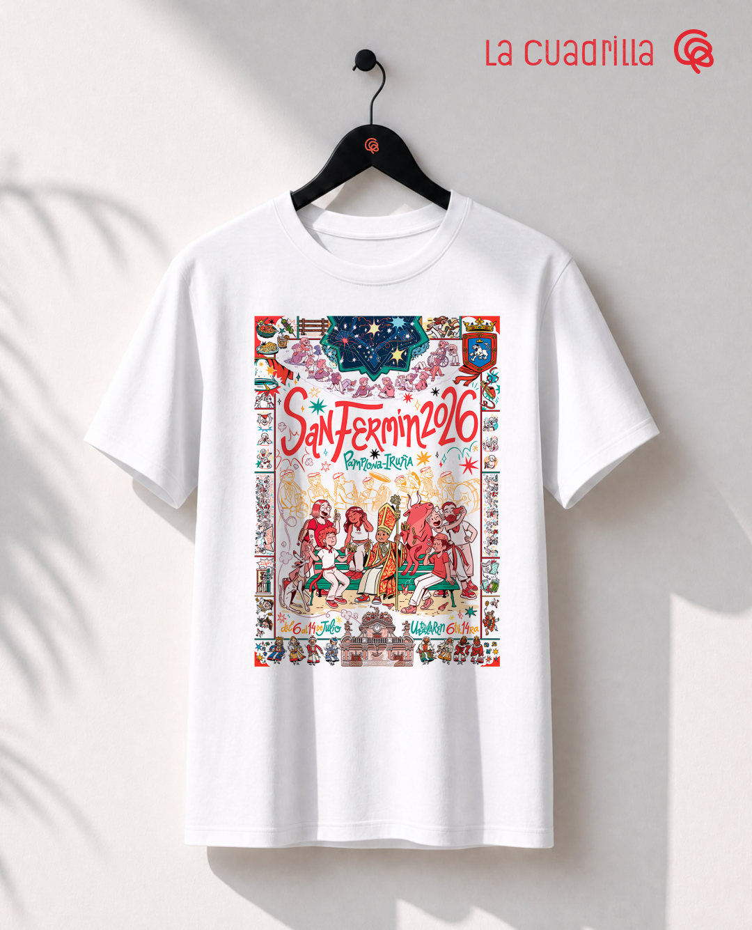 La Cuadrilla - Camiseta San Fermín 2026
