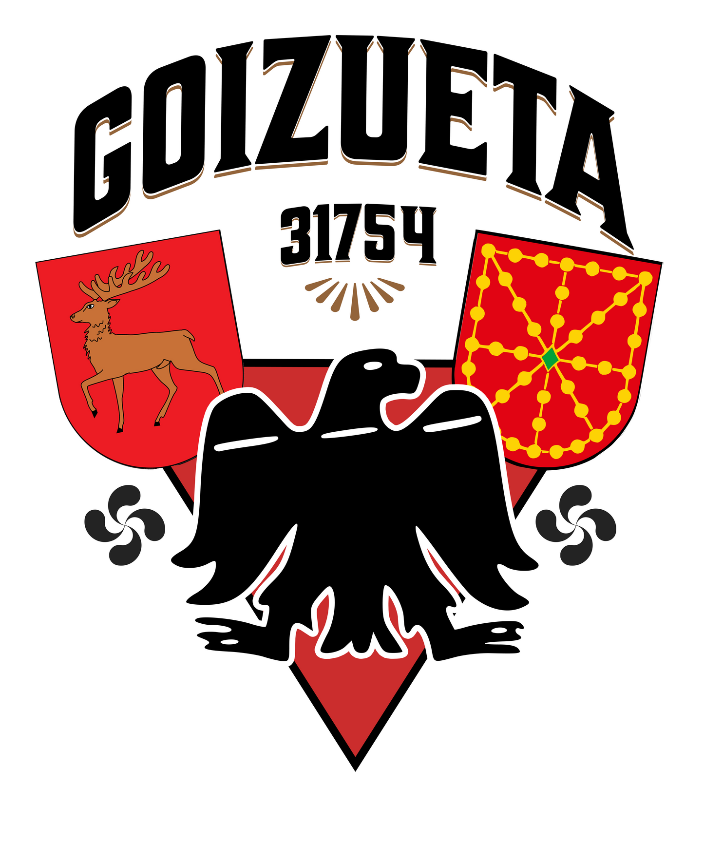 Goizueta- Camiseta Fiestas Arrano Beltza