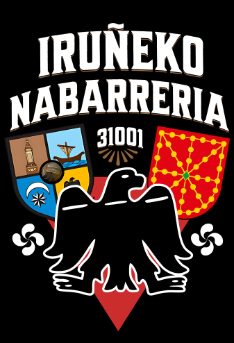 Iruñeko Nabarreria - Camiseta Arrano Beltza