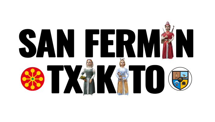 San Fermin Txikito - Gigantes - Camiseta clásica de fiestas