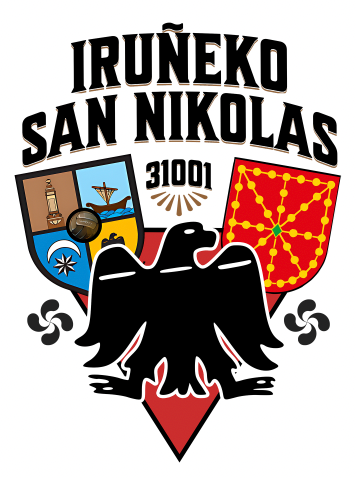 Iruñeko San Nikolas - Camiseta Arrano Beltza