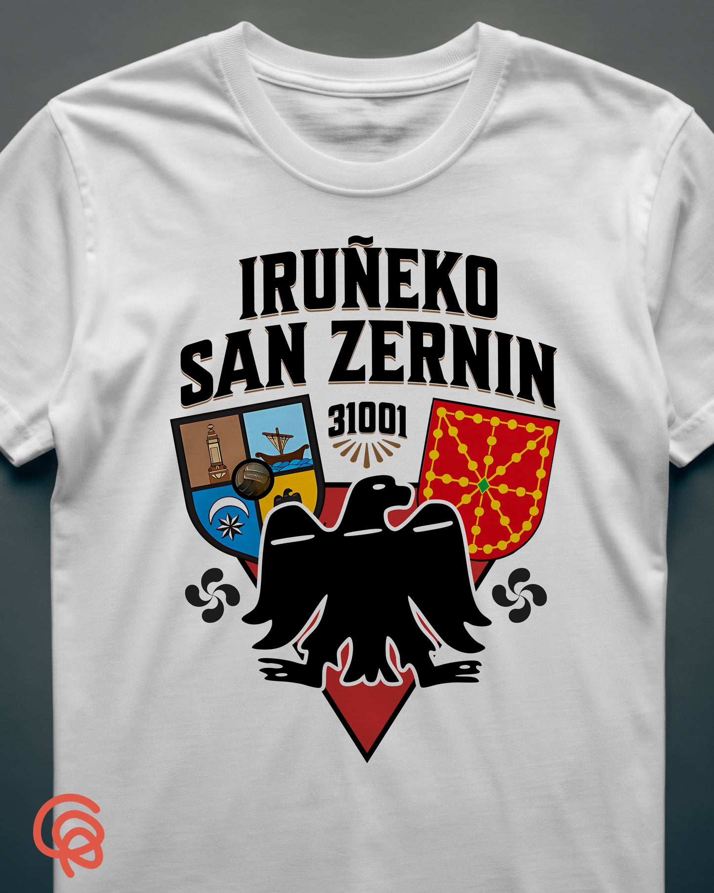 Iruñeko San Zernin - Camiseta Arrano Beltza