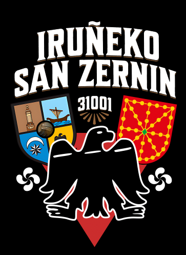 Iruñeko San Zernin - Camiseta Arrano Beltza