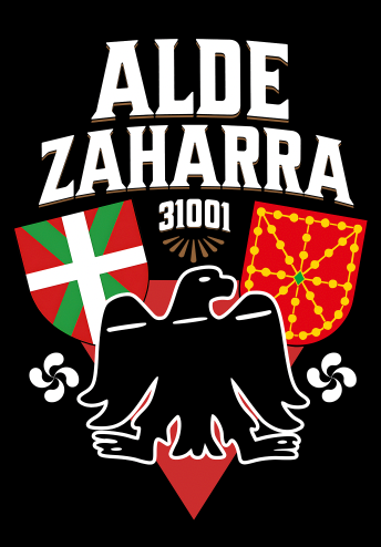 Alde Zaharra - ikurriña- Camiseta Arrano Beltza