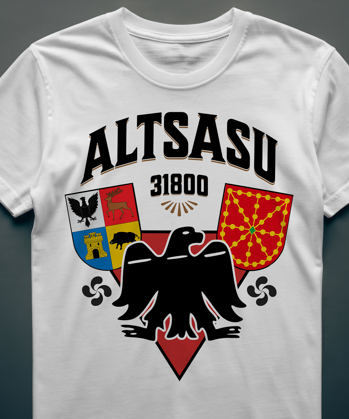 Altsasu- Camiseta Fiestas Arrano Beltza