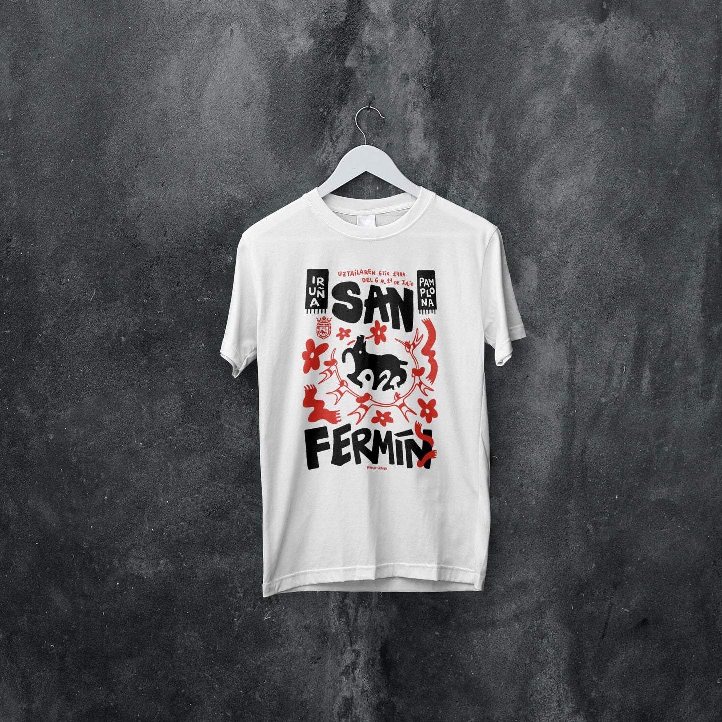 Lore-Koroa - Camiseta San Fermín 2025