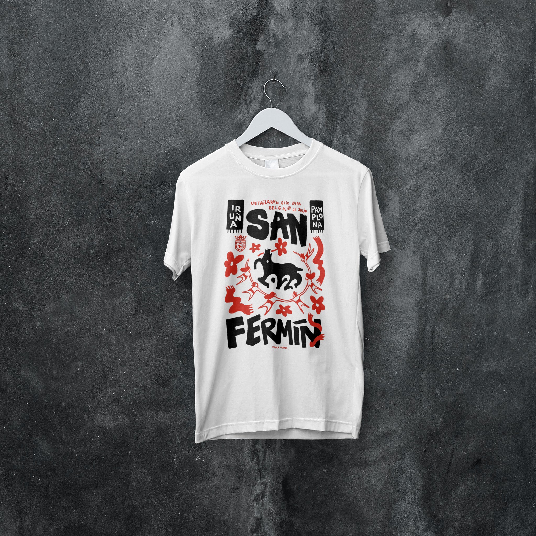 Lore-Koroa - Camiseta San Fermín 2025
