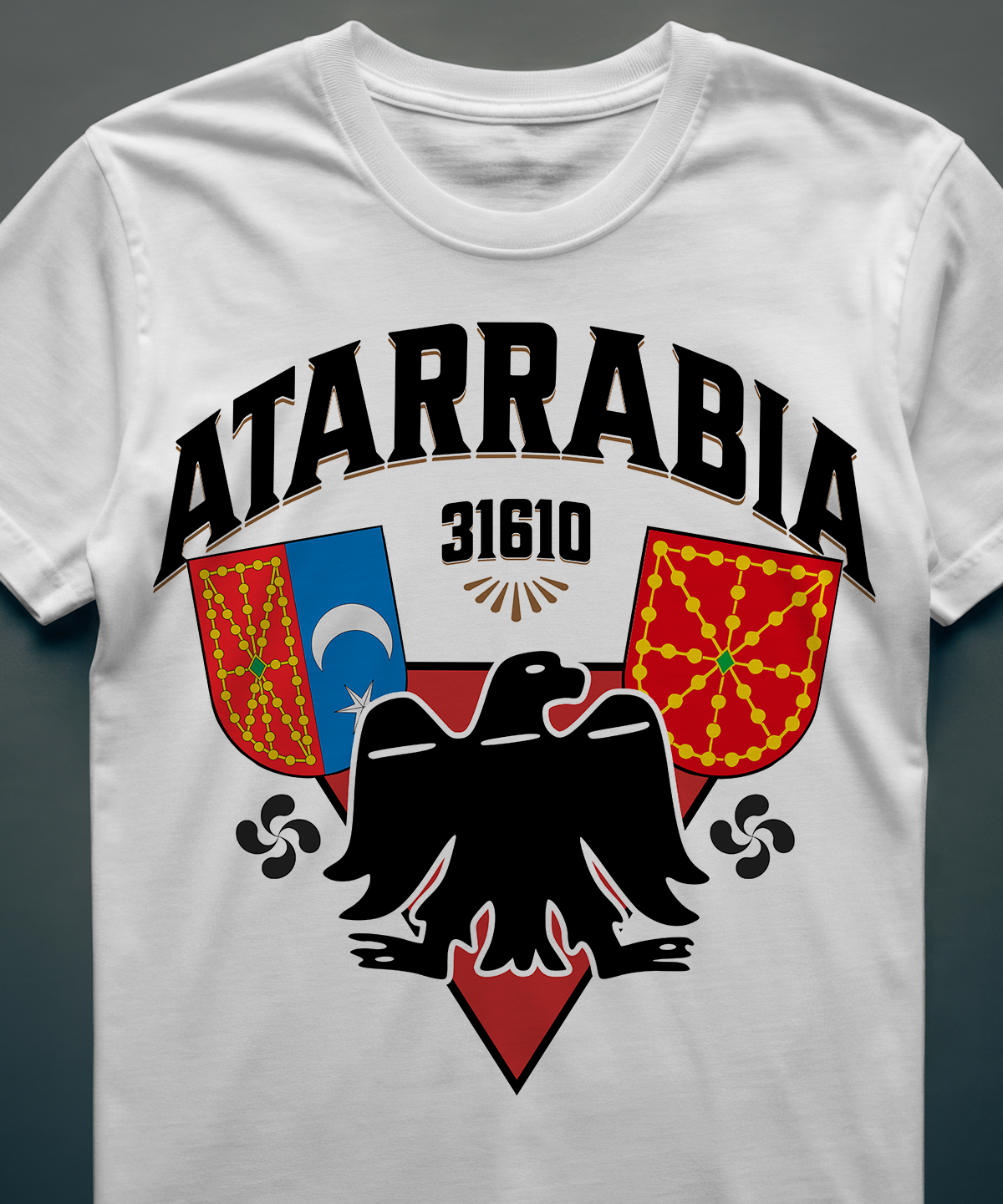 Atarrabia - Camiseta Fiestas Arrano Beltza