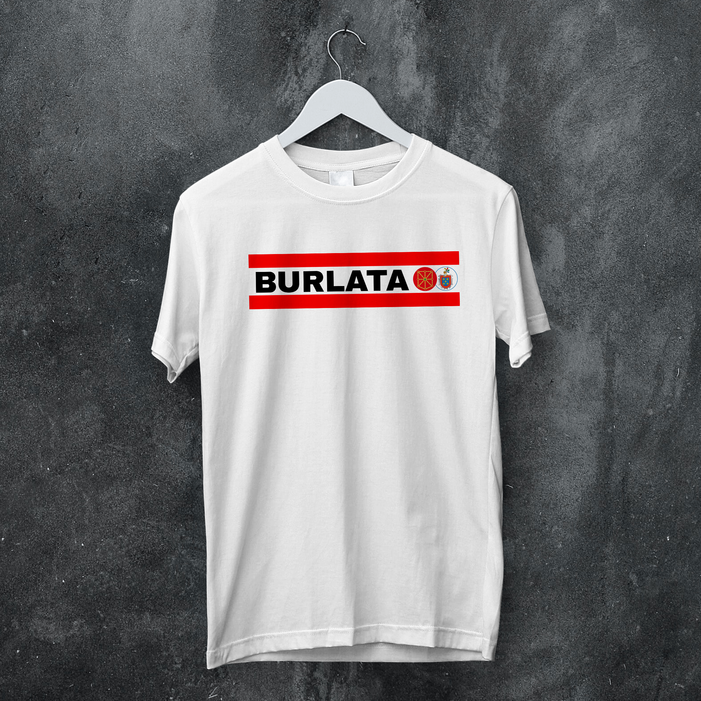 Burlada / Burlata - Camiseta clásica de fiestas