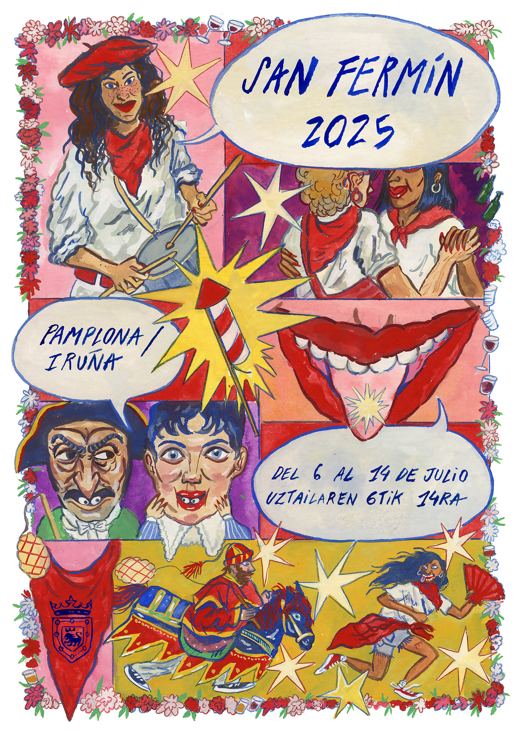 Andrea Ganuza - Camiseta San Fermín 2025