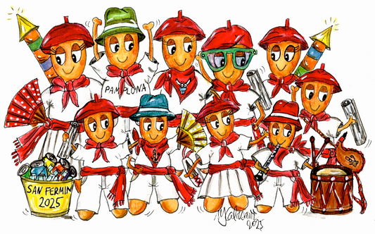 Cromics Camiseta San Fermín 2025