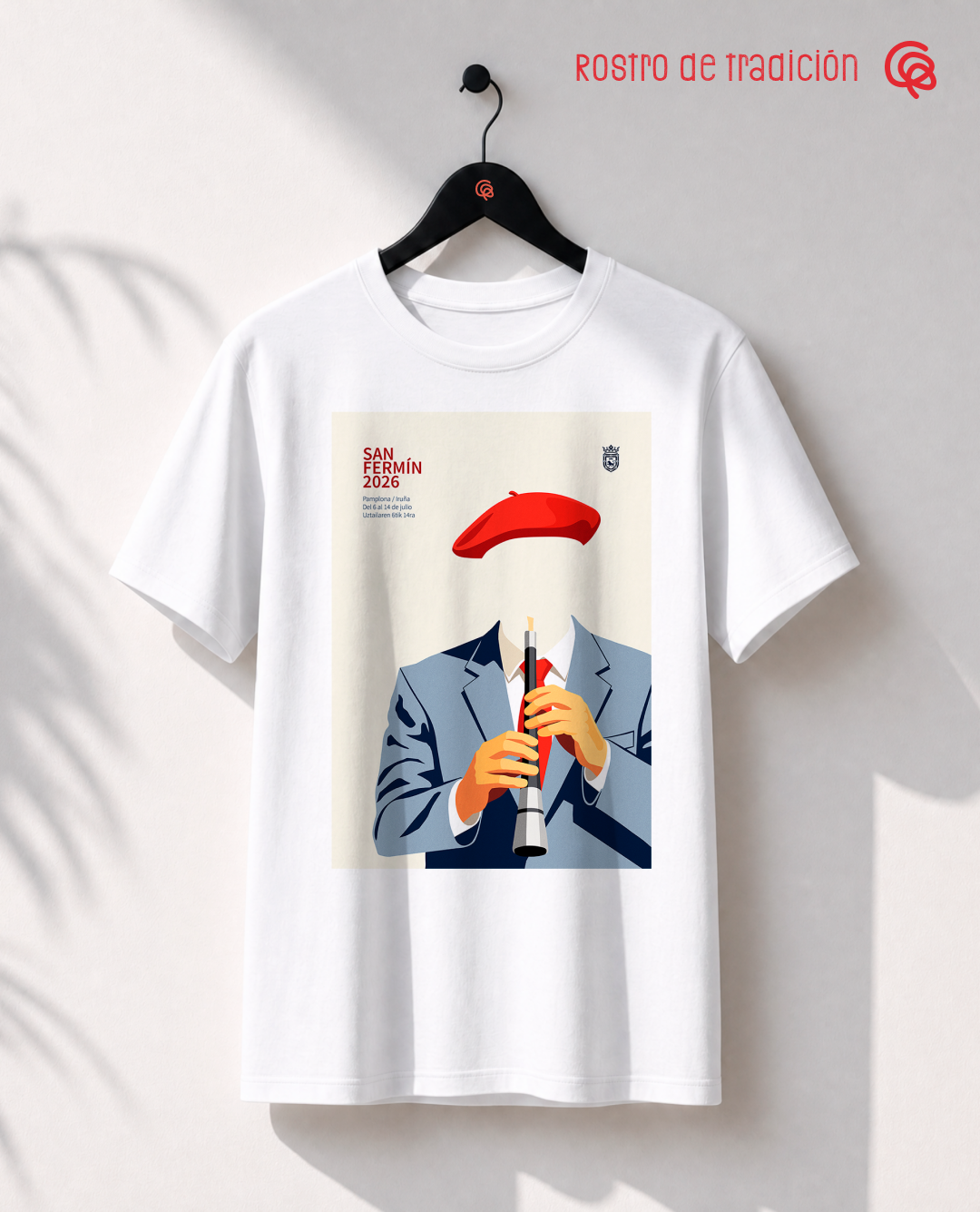 Rostro de tradición - Camiseta San Fermín 2026