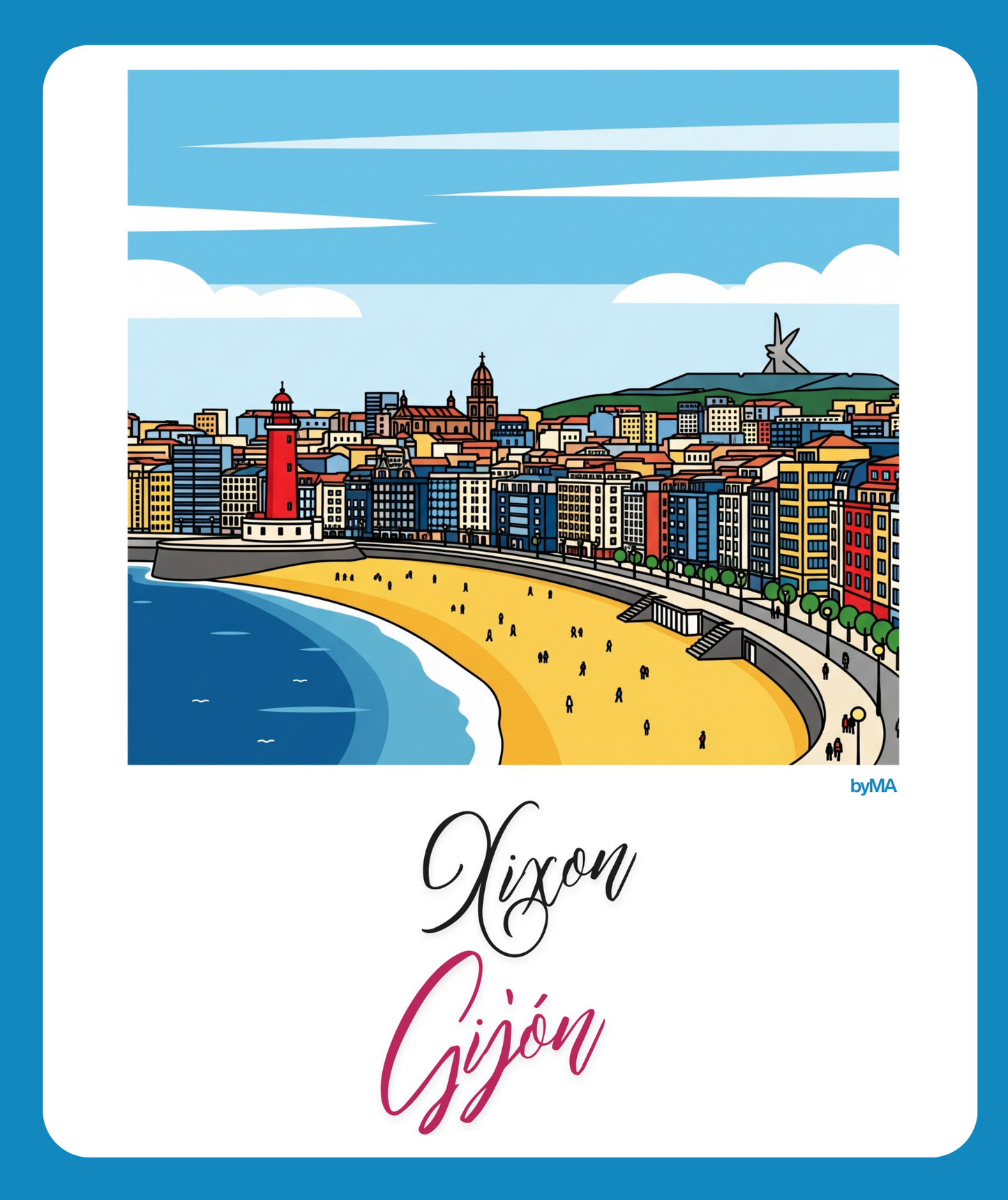 Capitales de España (Camisetas)