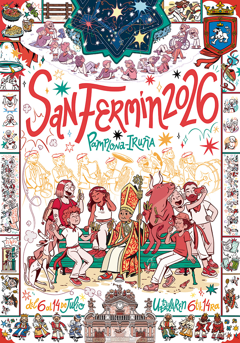 La Cuadrilla - Camiseta San Fermín 2026