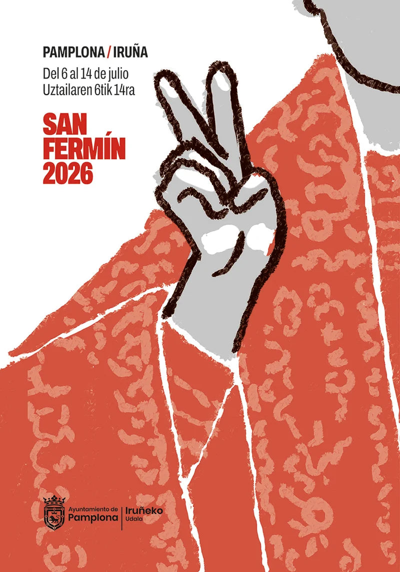 Paz y Amor - Camiseta San Fermín 2026