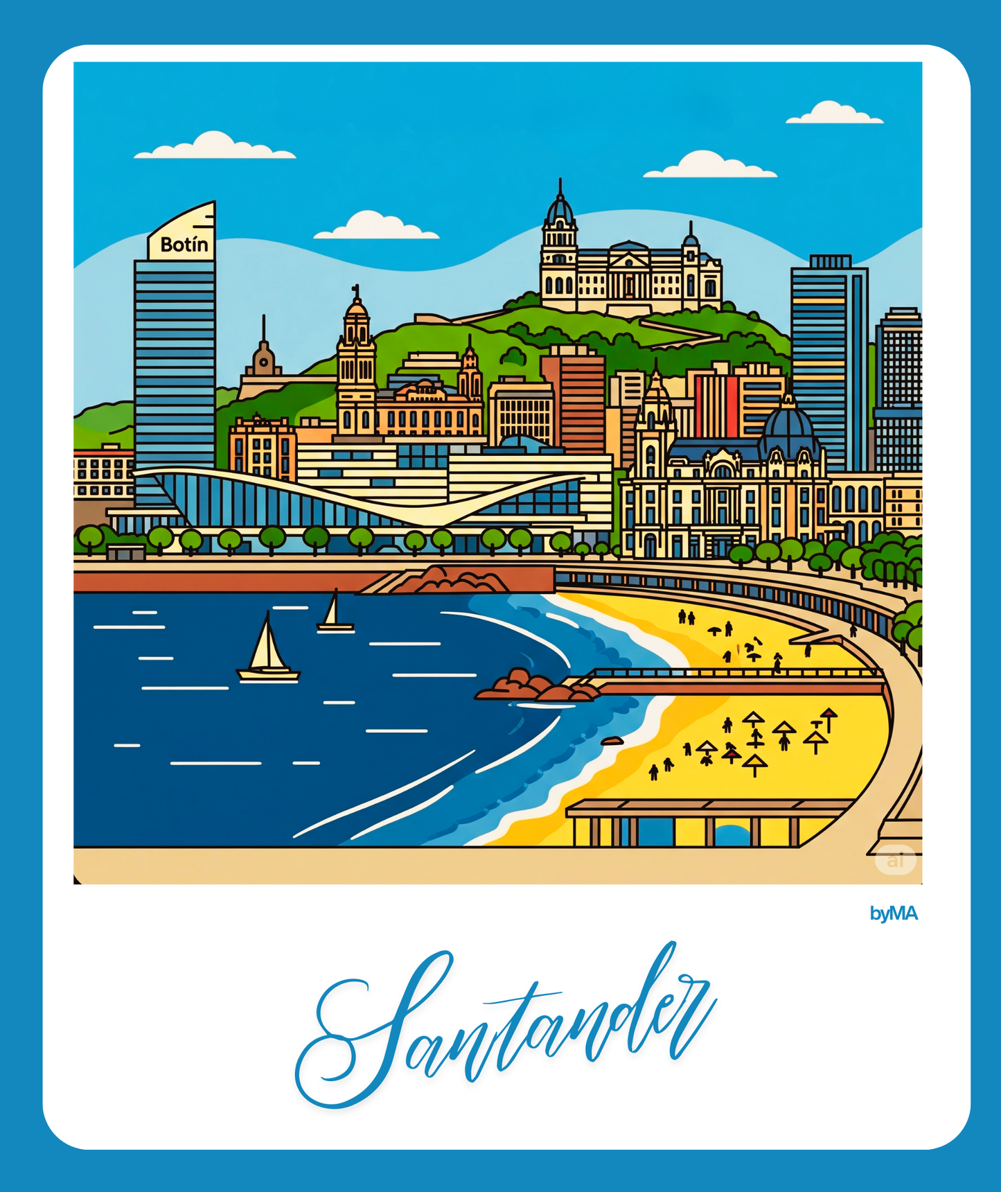 Capitales de España (Camisetas)