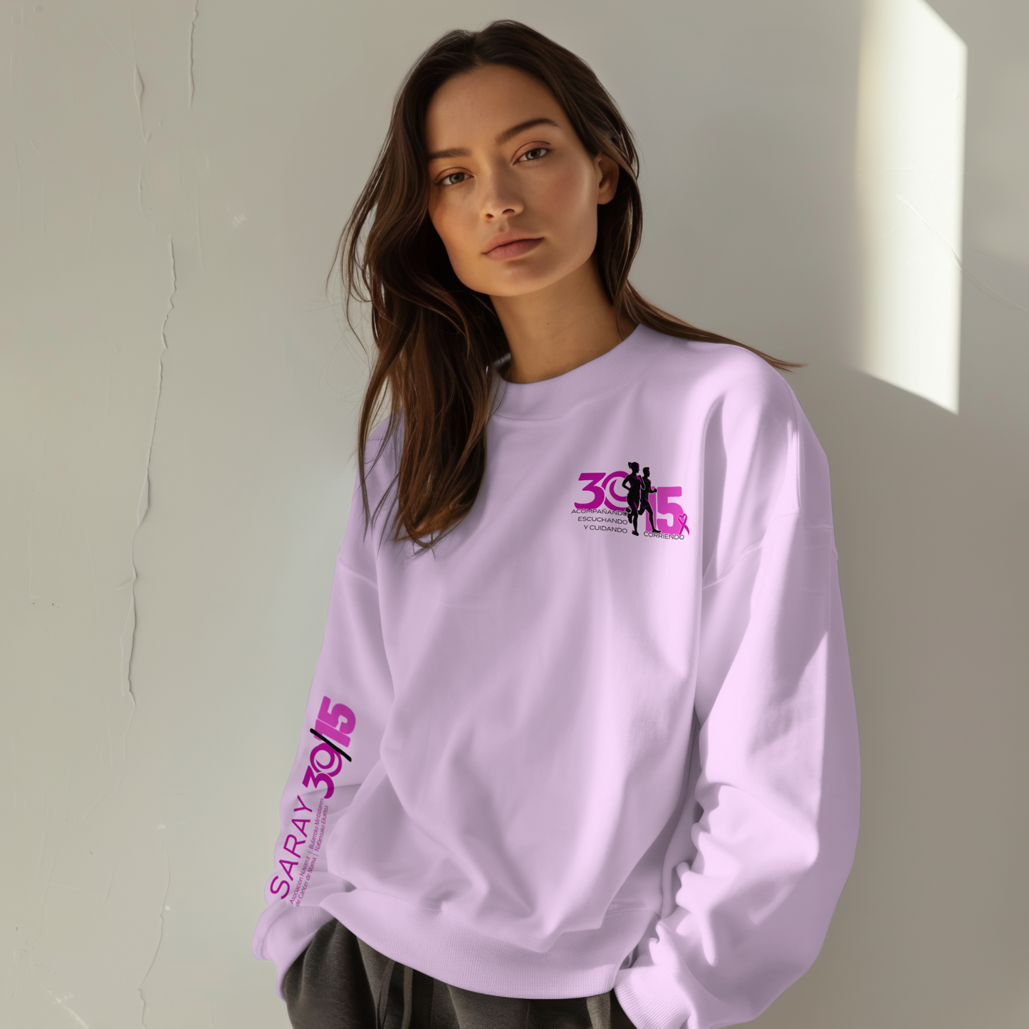 Sudadera Saray doble aniversario 30/15