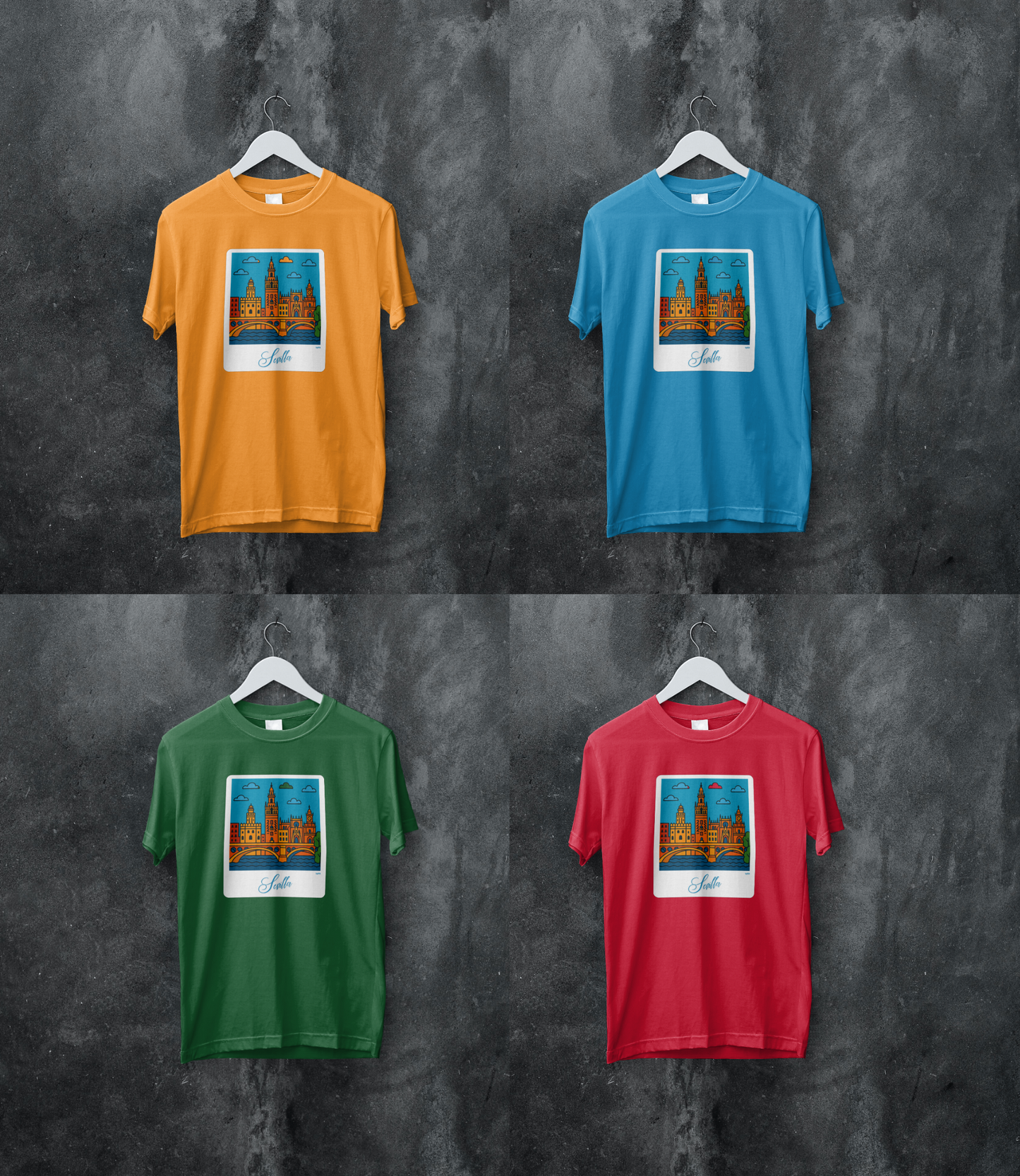 Capitales de España (Camisetas)