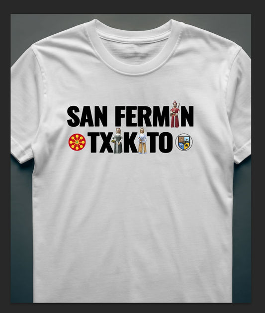 San Fermin Txikito - Gigantes - Camiseta clásica de fiestas