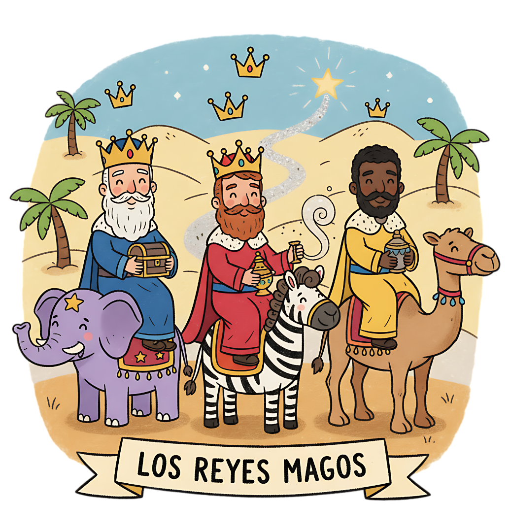 Camiseta Reyes Magos - Navidad