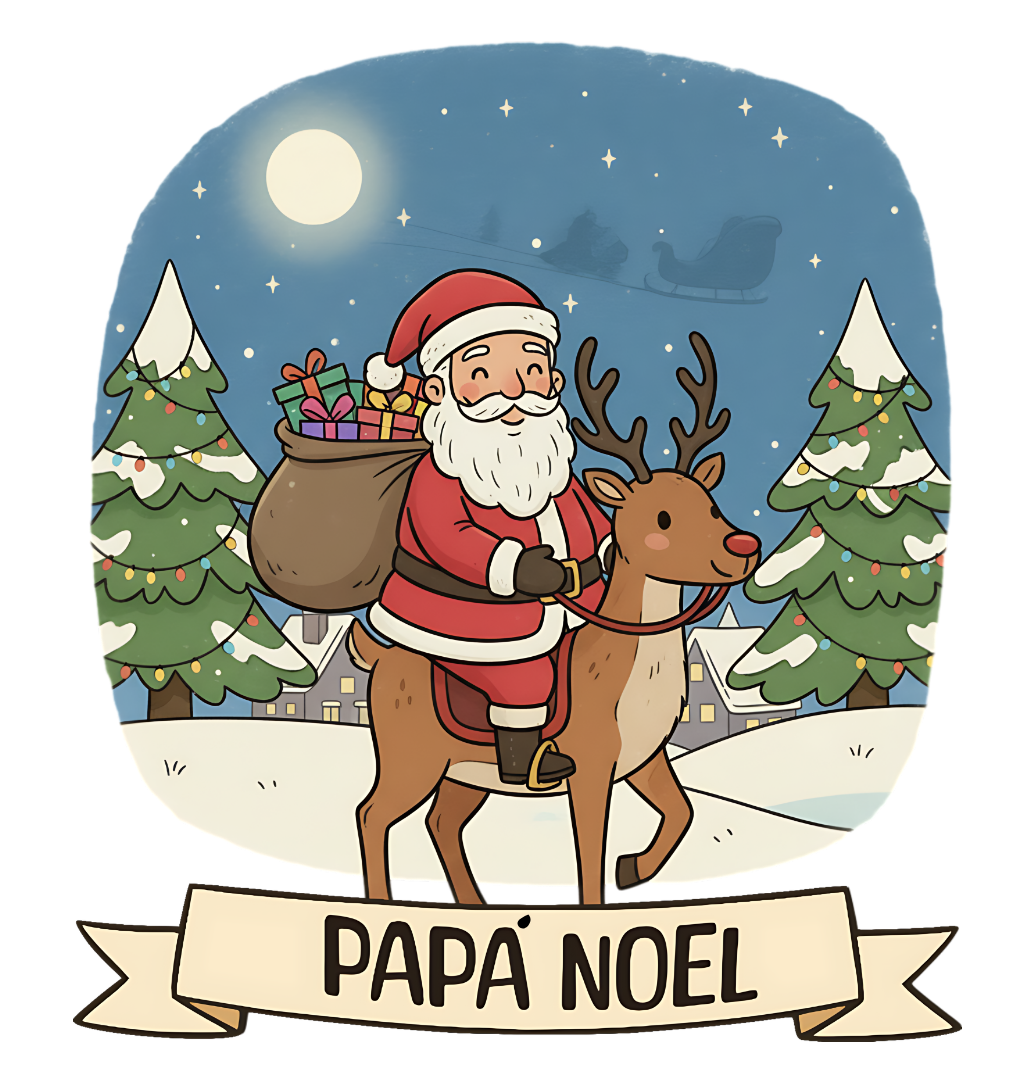 Camiseta Papá Noel - Navidad