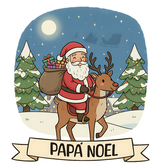 Camiseta Papá Noel - Navidad