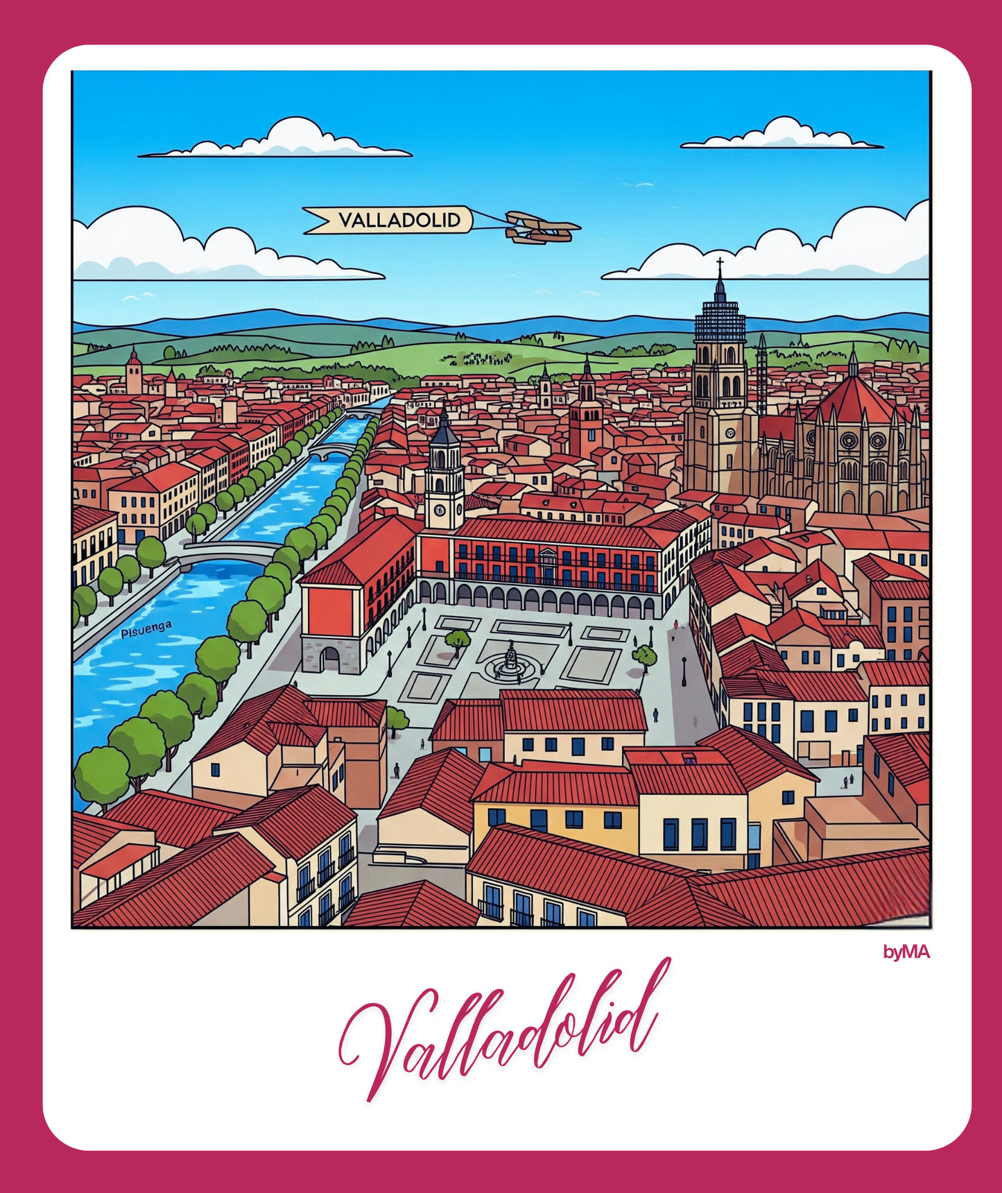 Capitales de España (Camisetas)