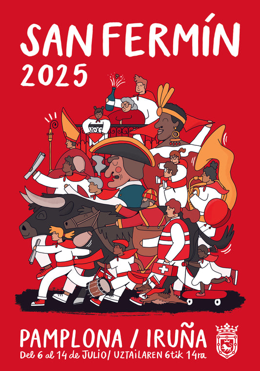 ¡A toda fiesta! - Camiseta San Fermín 2025