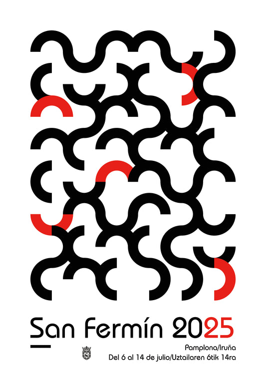 Bauhaus 1919 - Camiseta San Fermín 2025